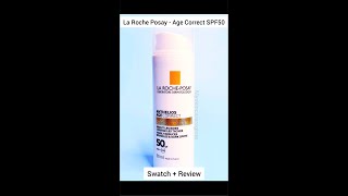 La Roche Posay  Anthelios Age Correct SPF50  Swatch  Review [upl. by Sadonia946]