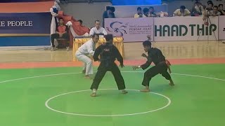 Highlights  Pencak Silat World Championships 2015  Malaysia VS Indonesia  Class E Finals [upl. by Nauqed265]