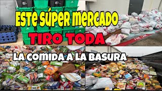 UNA TOLVA LLENA DE COMIDA A LA BASURA vivodelabasuraquetiranenlosunitedstates [upl. by Emerick]