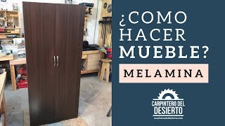 Como hacer un mueble de melamina [upl. by Mok95]