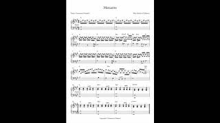 Minuetto Mia Martini base e spartito piano tutorial [upl. by Goodrich]