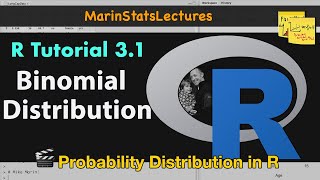 Binomial Distribution in R  R Tutorial 31 MarinStatsLectures [upl. by Ecadnarb]