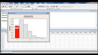 Binomial Distribution in Minitab [upl. by Marcelline]