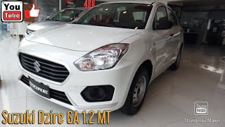 2020 Suzuki Dzire GA 12 MT [upl. by Deyes170]