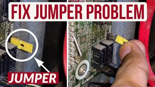 How To Fix Jumper Problem In PC [upl. by Tenaj]