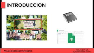 CURSO AVALÚO DE BIENES INMUEBLES URBANOS [upl. by Thibault]