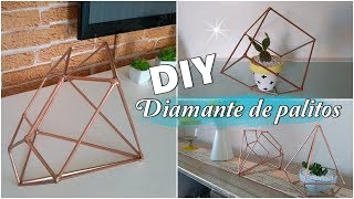 DIY  Decoração feita com palitos de churrasco LidyArtesanato [upl. by Motch51]