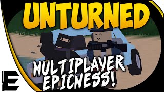 Unturned ➤ Multiplayer Gameplay Building An Epic Base DriveBys amp Preparing For War  Ep 1 [upl. by Larentia]