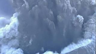 Spectacular footage from above the volcanic crater [upl. by Audrey336]