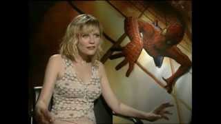 2002 SpiderMan Interview with Tobey Maguire and Kirsten Dunst [upl. by Scurlock]