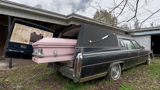 Hearse And Caskets Left At This Abandoned Funeral Home [upl. by Ocsic530]