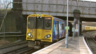 Half an Hour at 216  Birkenhead North Station 1022017  Class 507 508 terminus [upl. by Mcclain]