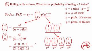 Binomial Distribution EXPLAINED with Examples [upl. by Eseilanna]