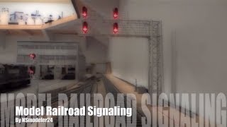 Model Railroad Signaling A How To Video  Part 1 The Basics [upl. by Noonberg8]