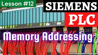 PLC Memory Addressing  Memory Concept in Siemens PLC [upl. by Lsiel]