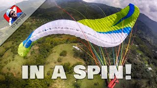 Paragliding Gone Wrong SPINS Explained By An Instructor [upl. by Tiphanie]