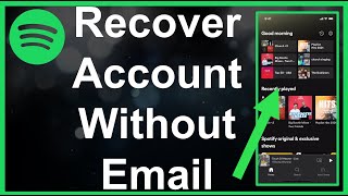 How To Recover Spotify Account Without Email Or Password [upl. by Helsa]