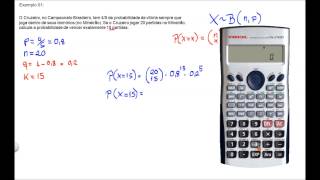 Distribuição Binomial [upl. by Shifra988]