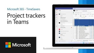 How to improve project management using project trackers in Microsoft Teams channels [upl. by Naic]