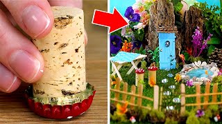 4 Whimsical DIY Miniature Fairy Garden Ideas [upl. by Lrem]