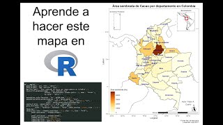 Haciendo un mapa en R con todos sus elementos norte escala grilla frame labels [upl. by Deppy]