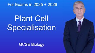 GCSE Biology Revision quotPlant Cell Specialisationquot [upl. by Nairrod657]