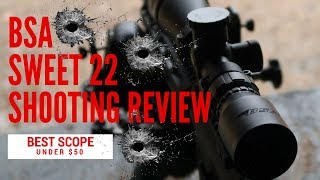 BSA Sweet 22 MampP 1522 Shooting Review ► Best Rifle Scope Under 50 [upl. by Severin339]