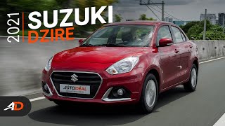 2021 Suzuki Dzire GL Review  Behind the Wheel [upl. by Nitfa276]