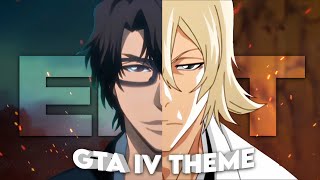 Aizen x Urahara  GTA IV Theme Edit [upl. by Meingolda]